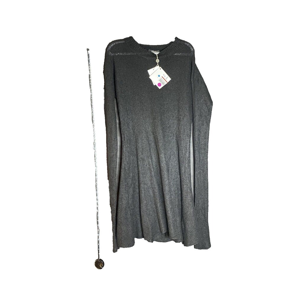 Alpha Studio Women's Black Long Sleeve A-Line Dress Size 40 NWT